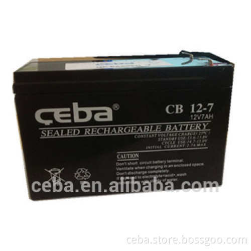Ceba Wholesale products lead acid battery 12v 7ah